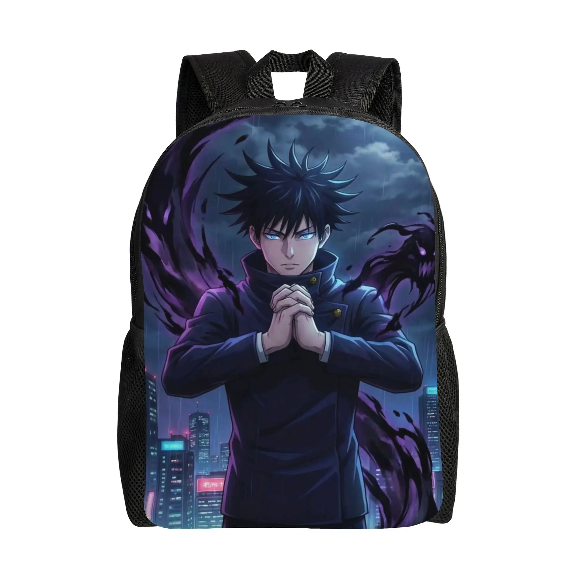 Back to school season Megumi Fushiguro (10) Bookbag Jujutsu Kaisen Office Workers Super Quality Backpack