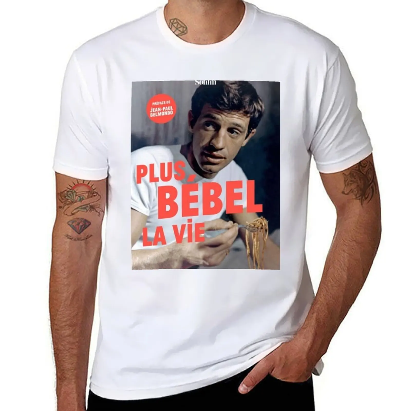 

Jean Paul Belmondo T-Shirt man t shirts for men casual t shirt personalised T-Shirt