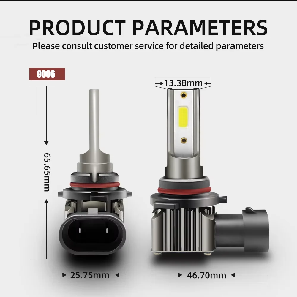 2 قطعة 90 واط مصابيح الضباب 20000LM Canbus LED أضواء الضباب 6000 كيلو الأبيض السوبر مشرق 12 فولت لميتسوبيشي باجيرو 3 V60 2000-2007 2001 2002 #2