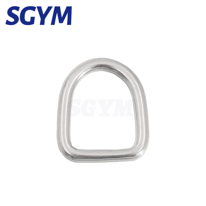 Cargo Lashing Mount 304 Stainless Steel D Ring Staple Cleat Tie Down Ring Trailers For Vans Trucks Horsebox Boat Ropes car