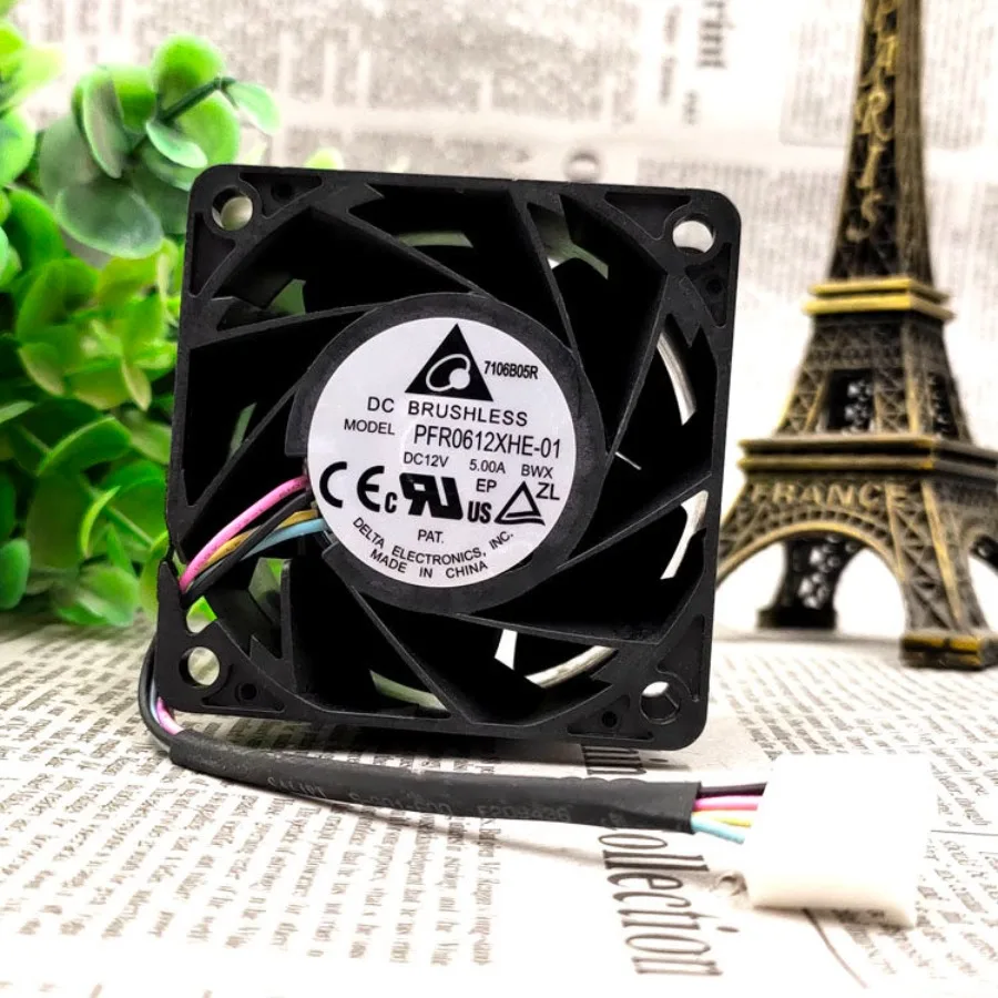 AA + for DELTA Delta 6CM 6038 PFR0612XHE-01 12V 5A Large Air Volume High Speed Violent Cooling Fan