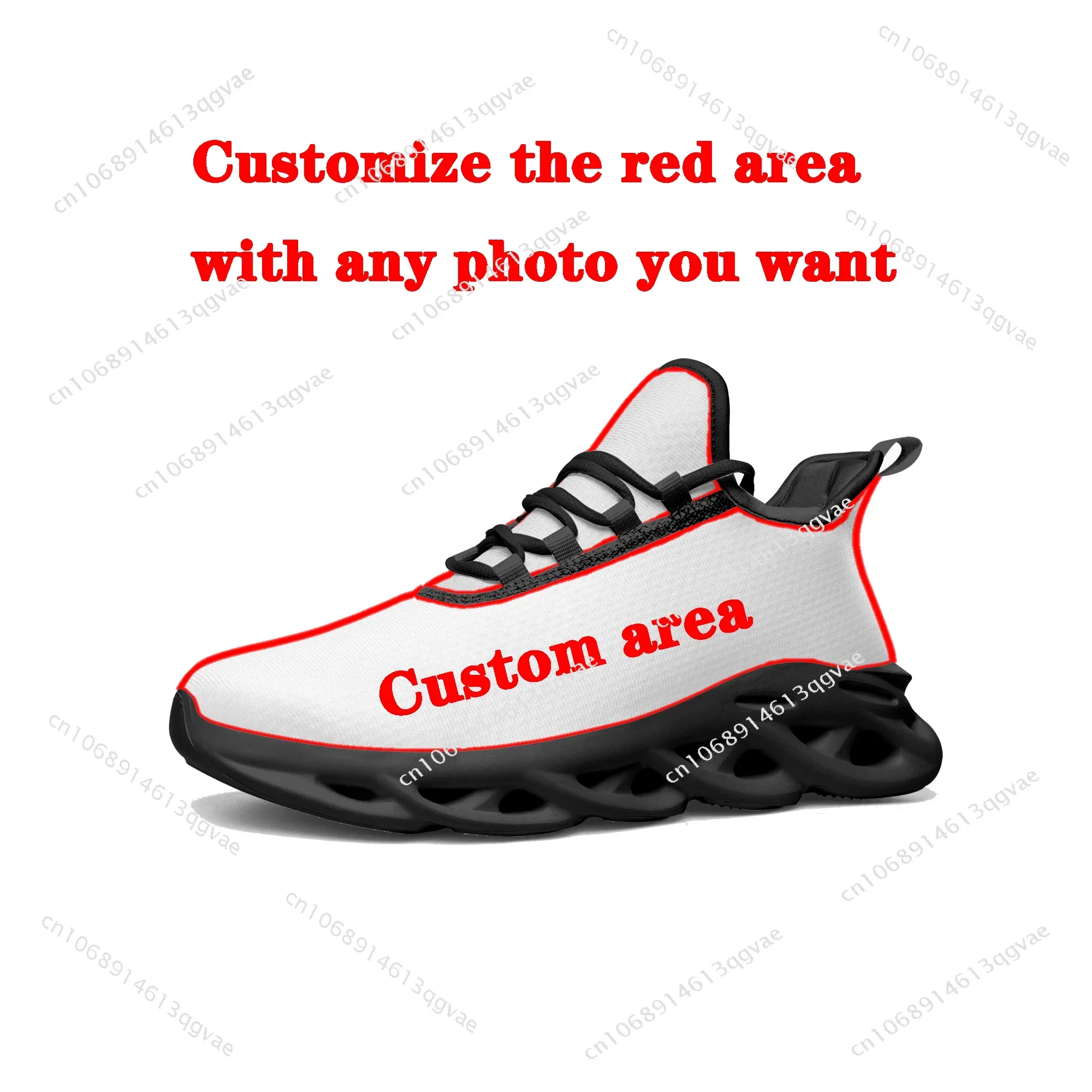 Glenn Frey Flats Sneakers Mens Womens Sports Running Shoes DIY Sneaker Lace Up Mesh Footwear Tailor-made Shoe Black
