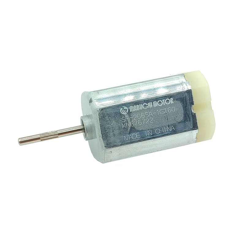 MABUCHI SF-266SA-1G160 Micro 266 Motor DC12V-24V Mini 18mm*18mm Square 6-Pole Rotor Motor DIY Car Rearview Mirror Folding Repair