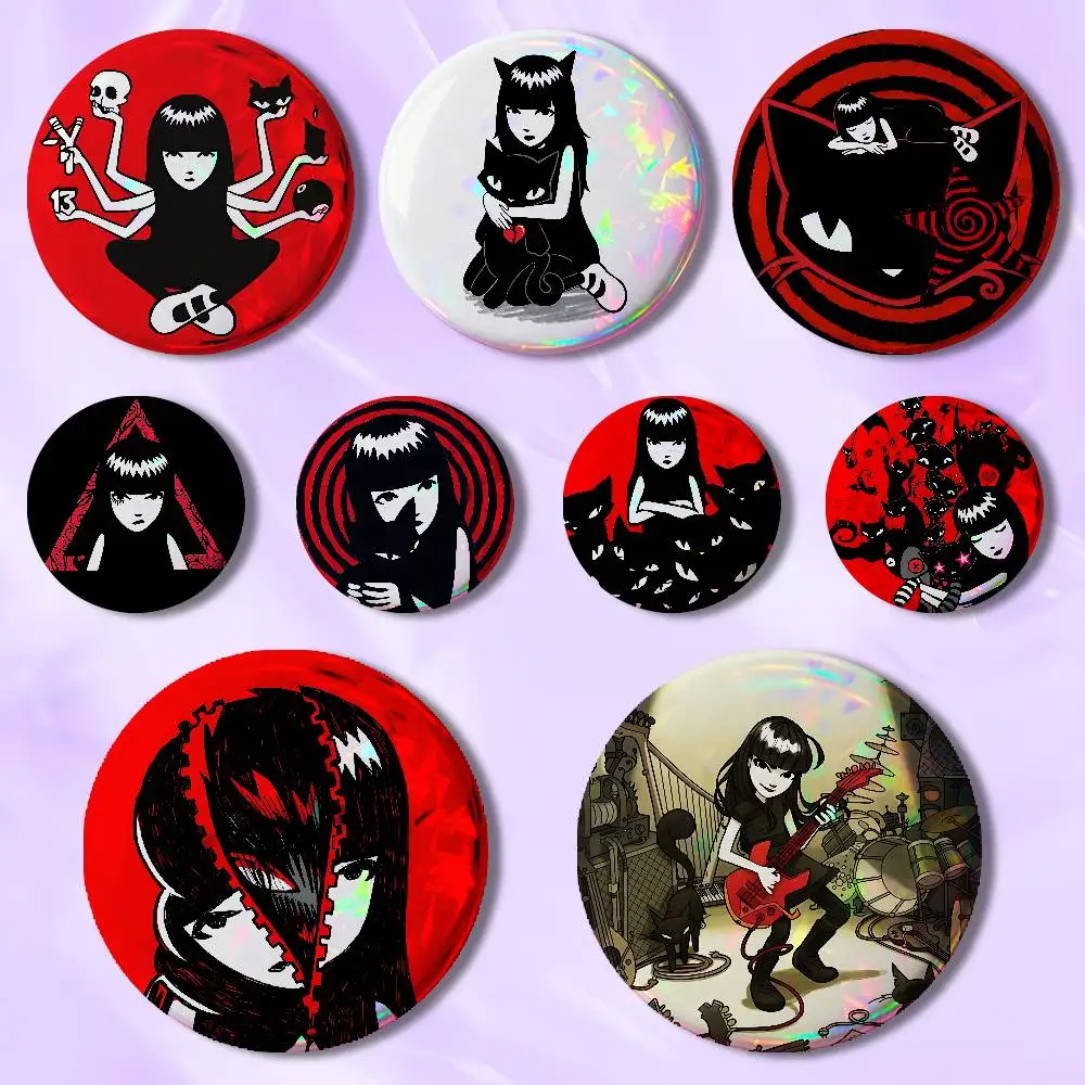 Image of E-Emily The S-Stranges 32mm 58mm 75mm 44mm 25mm Anime-Abzeichen Broschen DIY-Pins Dekorationen Geburtstagsgeschenke