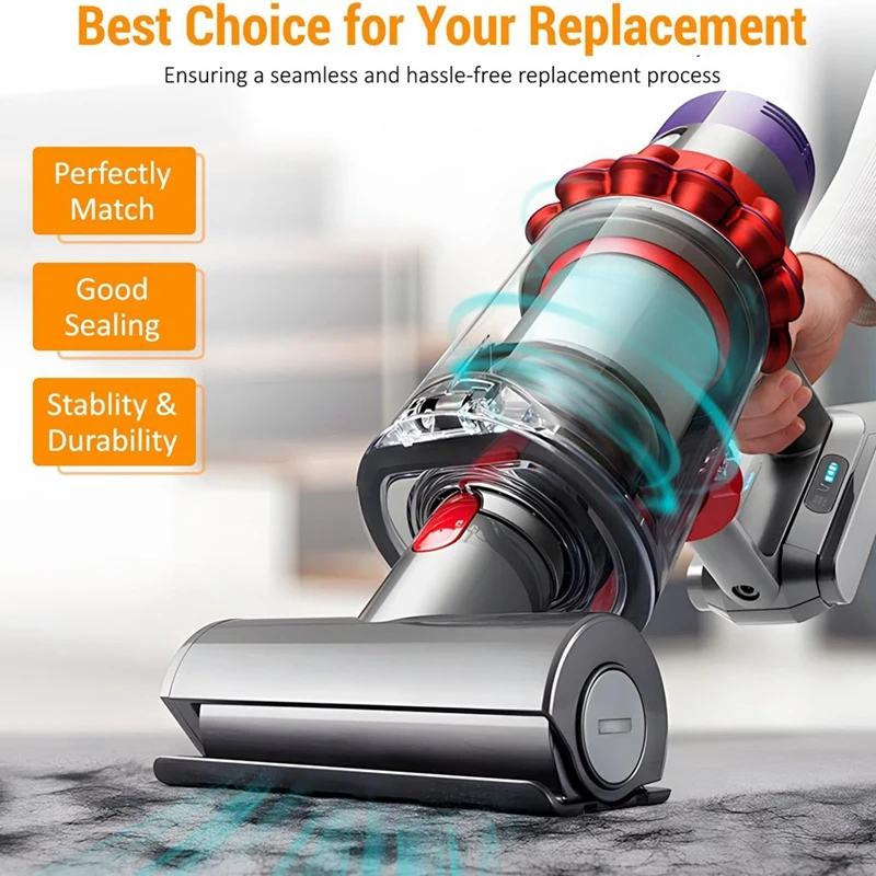 ABAE-Dust Container With Filter Replacement Parts For Dyson V10 SV12 Animal And Absolute Vacuum Cleaner Accessories Dustbin