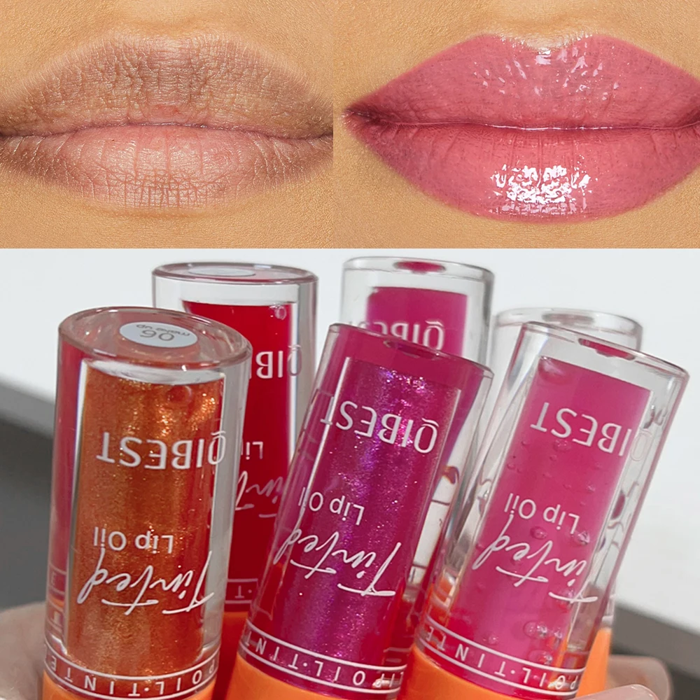 Hydrateren Spiegel Glitter Lipgloss Gelei Waterdichte Duurzame Transparante Pluipende Lip Olie Shimmer Parel Lippenstift Make-Up Cosmetisch