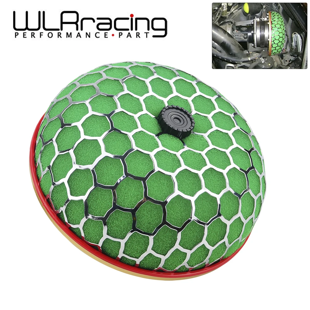 

WLR RACING - Универсальный автомобильный 100-миллиметровый круглый грибной супермощный автомобильный очиститель воздушного фильтра, воздушный фильтр с впускным потоком WLR-HAF100-MB