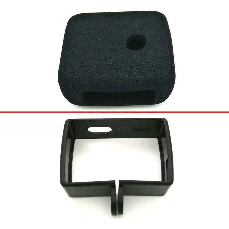 Reduce Wind Noise sjcam Sj8/7/6 Wind Slayer Case protective Sponge Frame Cover For Xiaomi Yi 4K/4K+/S300 H9R camera Accessories