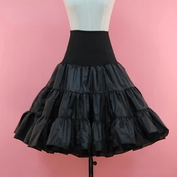 Medium Length Underskirt A-Line Crinoline Skirt Toddler Frill Petticoat For Girls Cosplay Fall 2024 Fashion