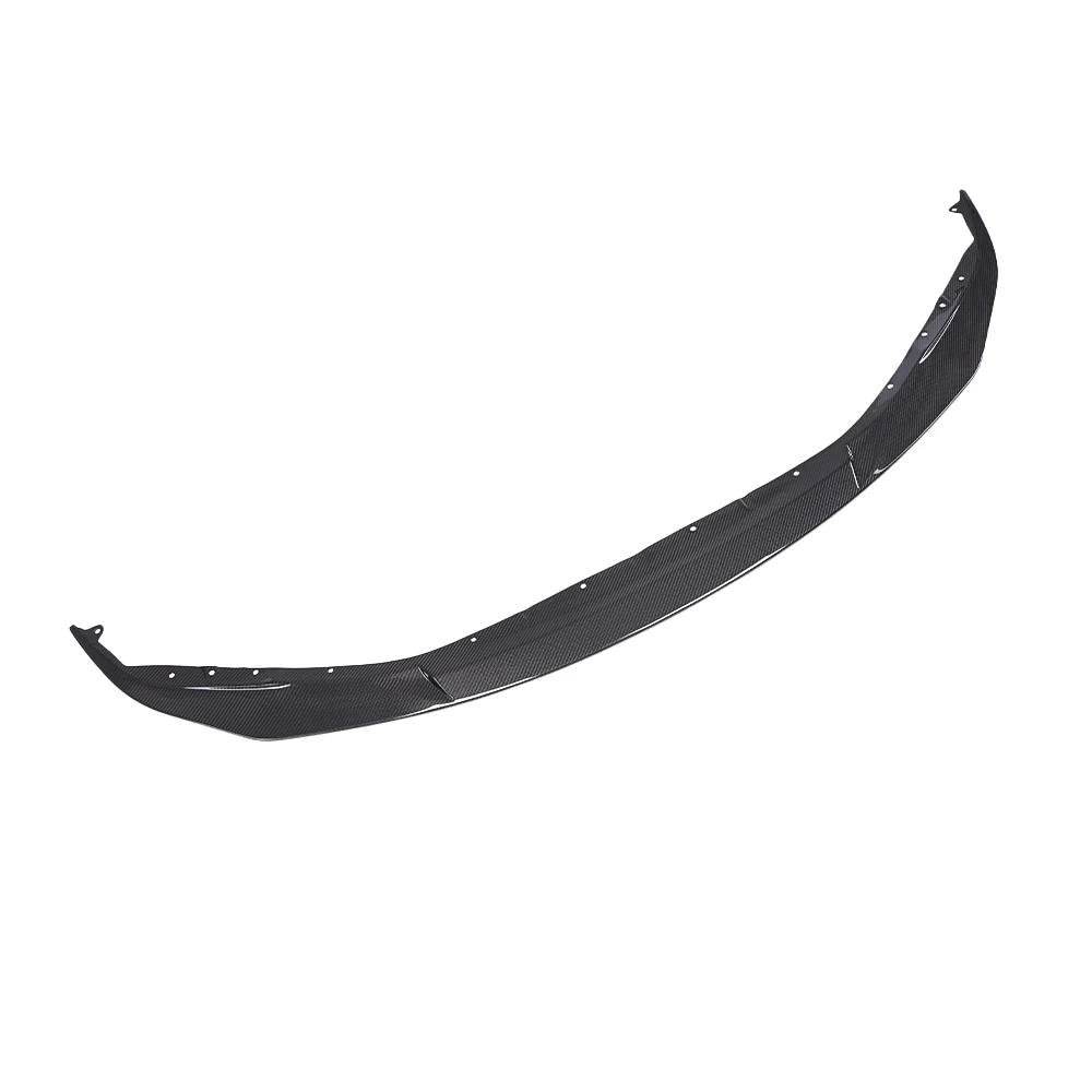 

Real Dry Carbon Fiber Front Bumper Splitter Front Lip Accessory Trim for M3 M4 G80 G81 G82 G83 R44 Style Racing Upgrade