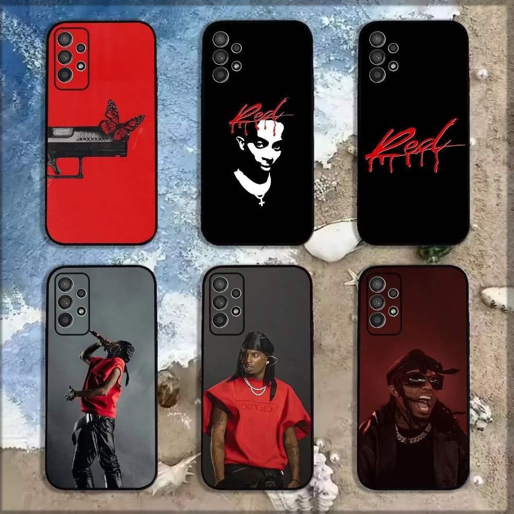 Playboi C-Carti Rapper Phone Case For Samsung Galaxy A13,A21s,A22,A31,A32,A52,A53,A71,A80,A91 Soft Black Shell