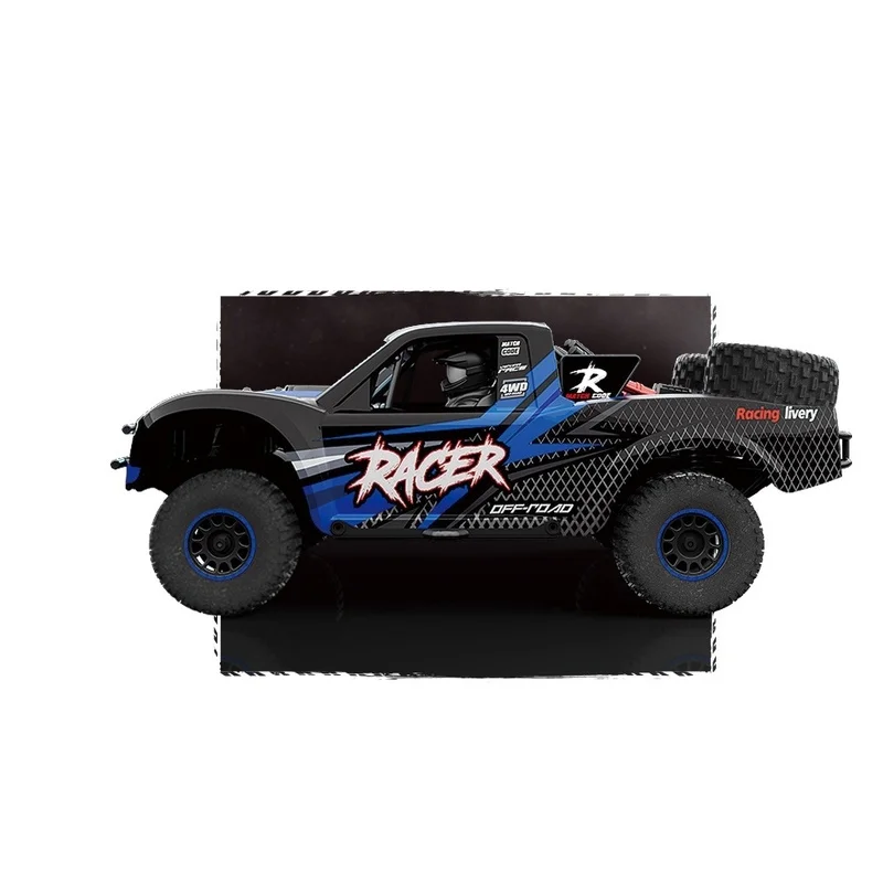 HB-RD1201 1:12 4WD High Speed Drift Short Course Truck with LED Lights Cruise Control Gyroscope HB Brushless RC Car Toys Gifts