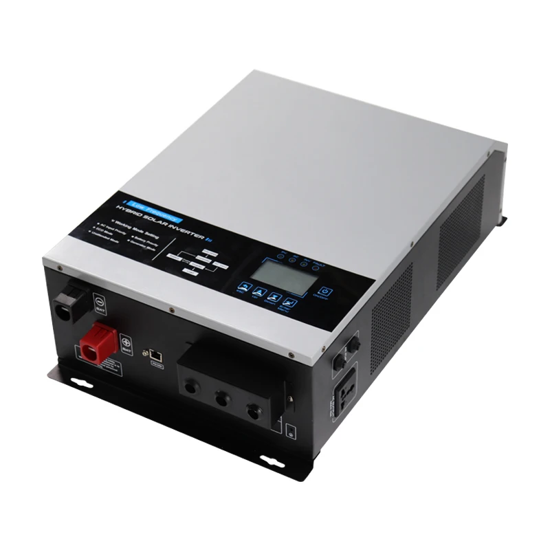 1-7kw off grid hybrid split phase inverter 120v/220v with MPPT inside for inverter solar system