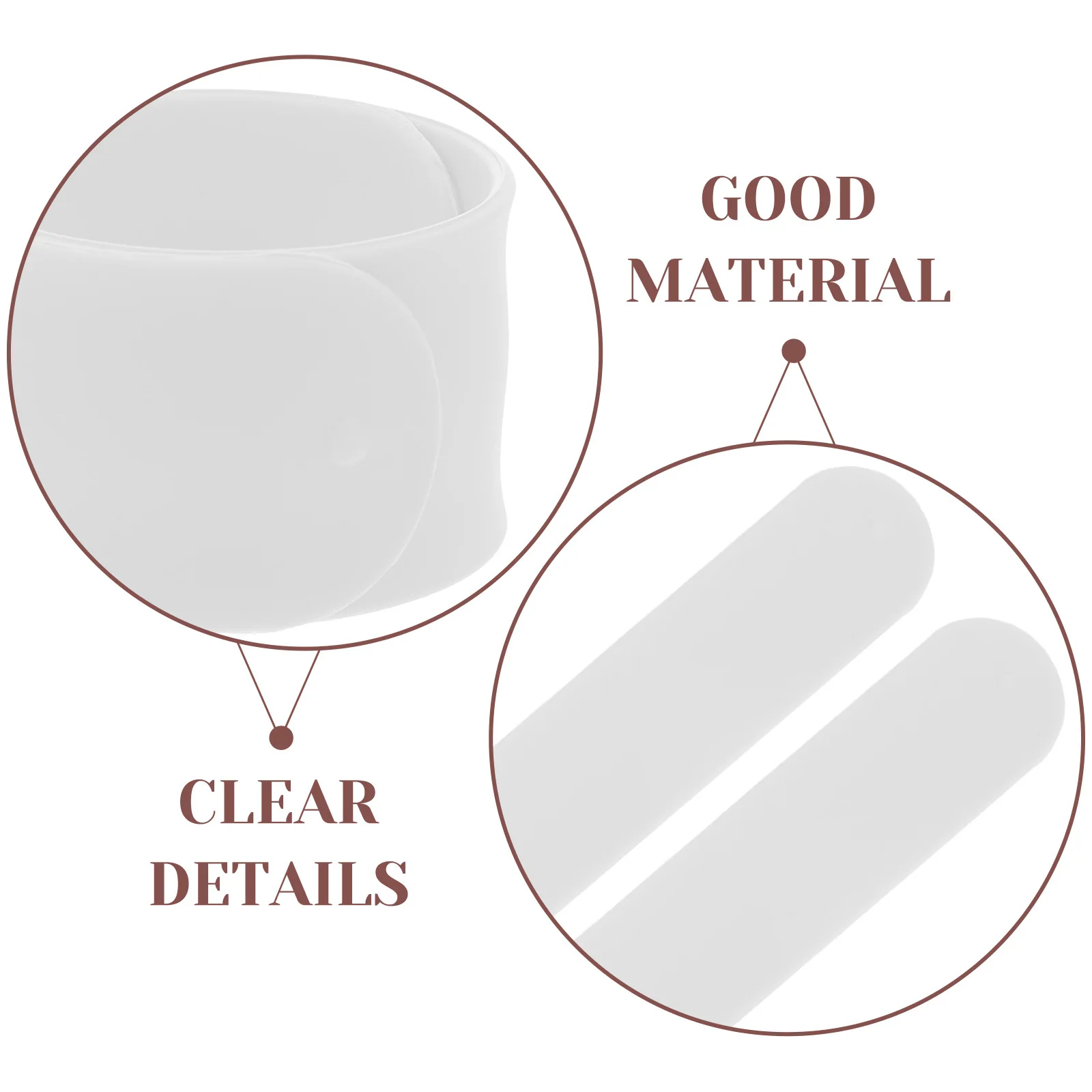 12 قطعة أساور صفعة سيليكون فارغة لينة الأساور المرنة DIY بها بنفسك حفلة تفضل التسامي اللوحة صفعة أساور هدايا الحفلات