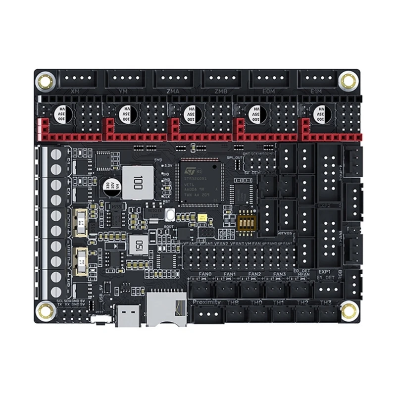 2024 New 3D Printer Motherboard SKRat V1.0 32-bit Onboard CAN Bus port RatOS 2.0 Supported ARM Cortex-M0+ Series STM32G0B1VET6