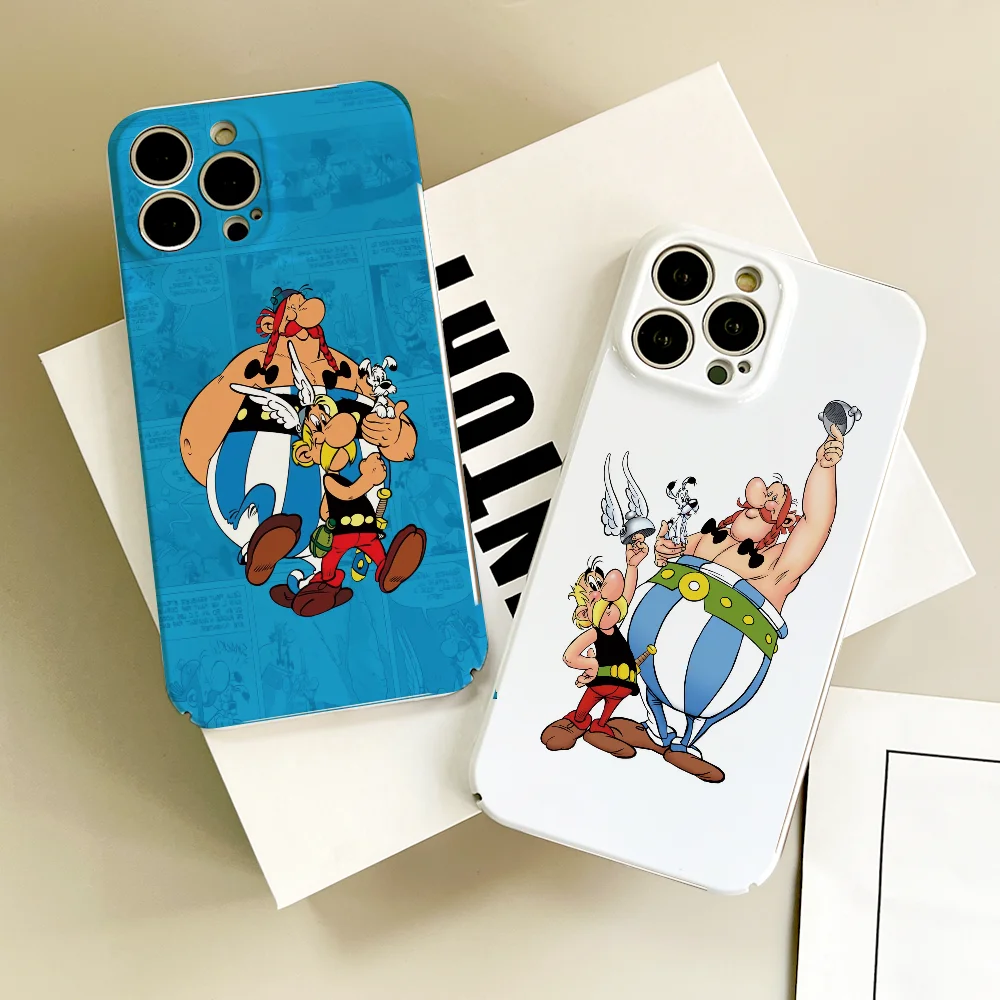 

A-Asterix E-Et Obelix Manga phone case FUNDA For IPhone 17 16 15 14 13 12 11 Plus Pro Max Mini Back Cover Hard cover Film shell