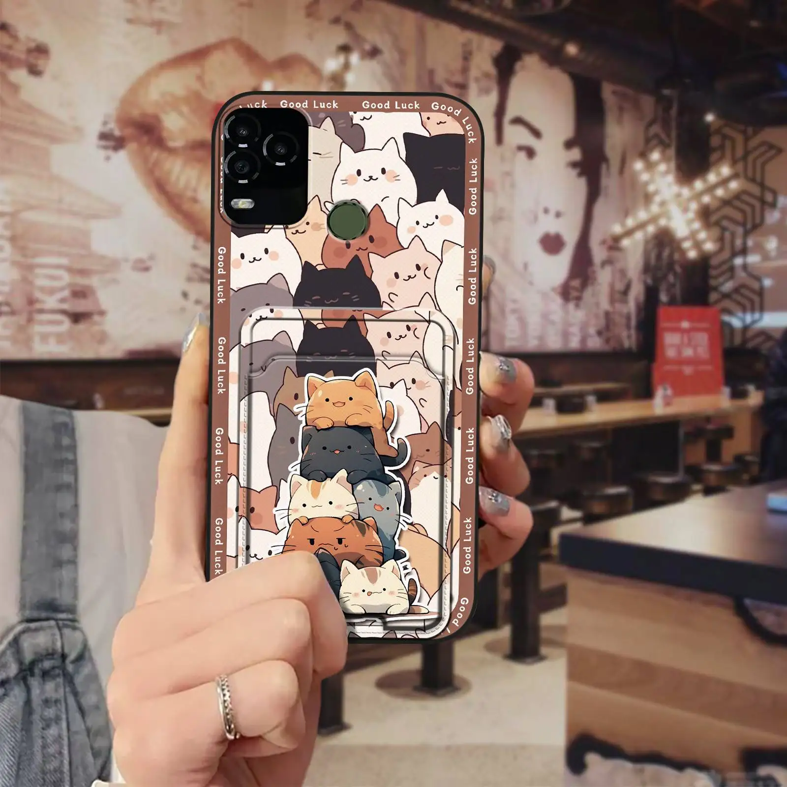 

Full wrap Anti-dust Phone Case For BLU G71 Plus/G71Plus Soft case Card sleeve Anti-knock Cute TPU protective Card bag