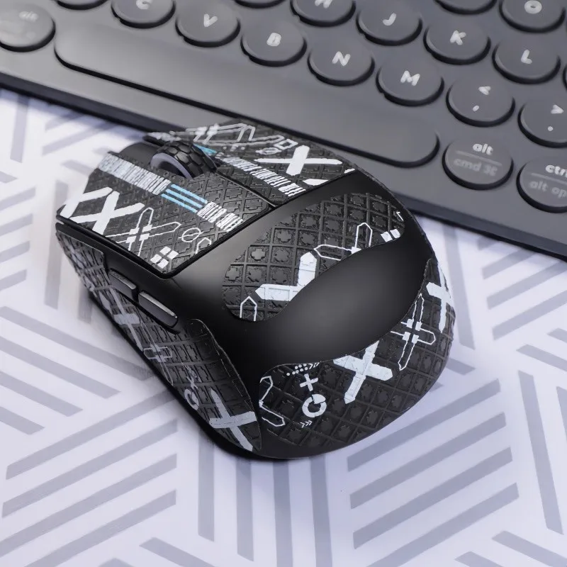 1 Set Mouse Anti Slip Grip Sticker For Darmoshark M5/M5 Pro Mouse Non-Slip Anti Sweat Tape Ultrathin Exquisite Texture