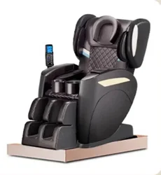 2024 Massage Chair of Dual-core S Track, Full Body Massage Recliner of Zero Gravity with APP Control, Black and Gray