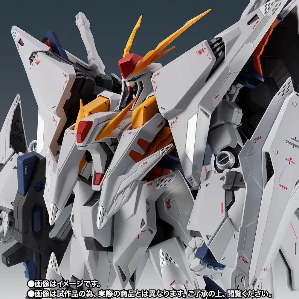 Hot Sale In Stock Bandai The Robot Spirits Mobile Suit Gundam Hathaway Rx-105 Xi Gundam Figure Anime Action Model Gift