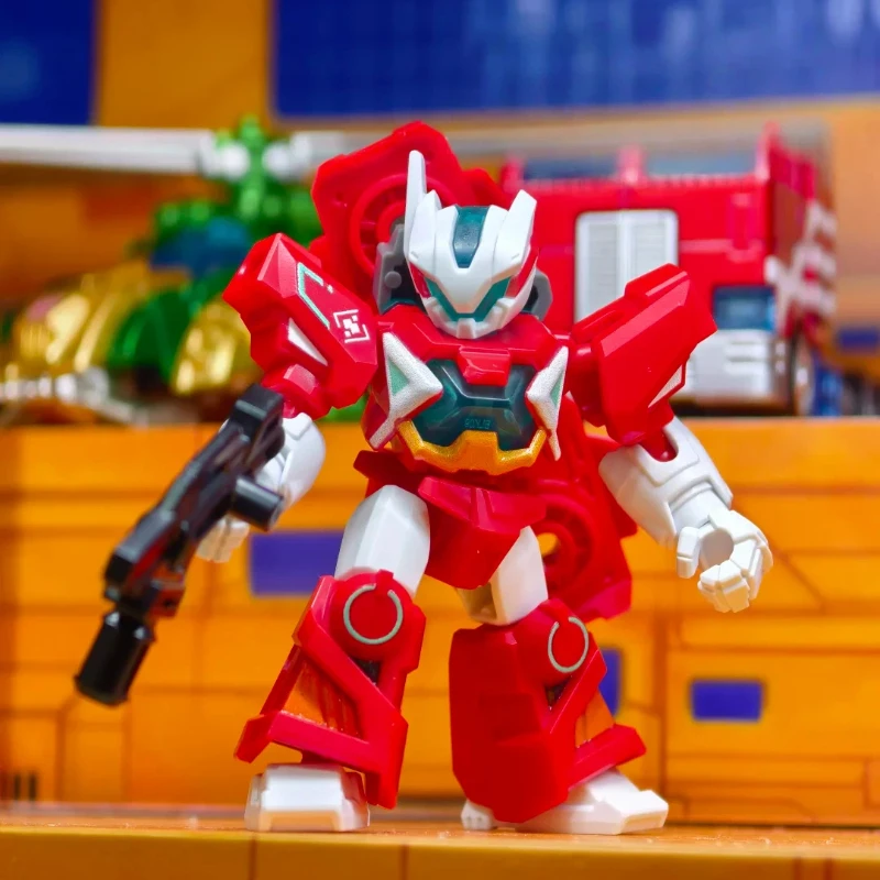 New Blokees Astral Rally Defender V1 Wave The First Light Buildable Figure Blind Box Desktop Collectible Holiday Best Gifts