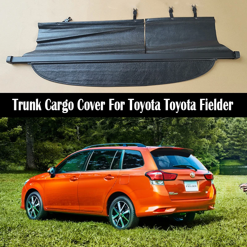 Rear Trunk Cargo Cover For Toyota Corolla Fielder 2015-2023 Shield Shade Curtain Partition Board Privacy Security Accessories