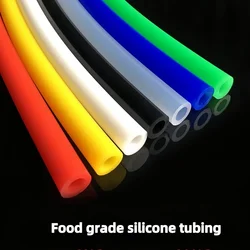1/2/5 Meter ID 1 2 3 4 5 6 7 8 9 10 mm Silicone Tube Flexible Rubber Hose Food Grade Soft Drink Pipe Water Connector