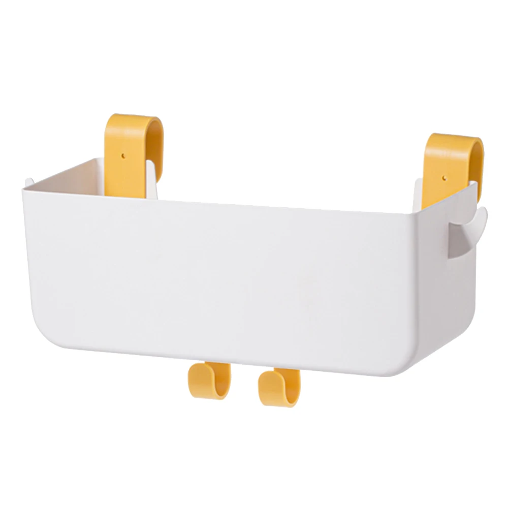 

1 set Bedside Storage Basket Organizer for College Dorm Girls PP Simple Practical Hanging Rack Solution Bed Organizer Basket
