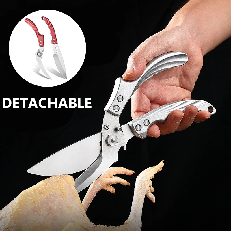 

Detachable Heavy Duty Poultry Shear Kitchen Shears for Chicken and Meat Cutting Stainless Food Kitchen Scissors for Thanksgiving