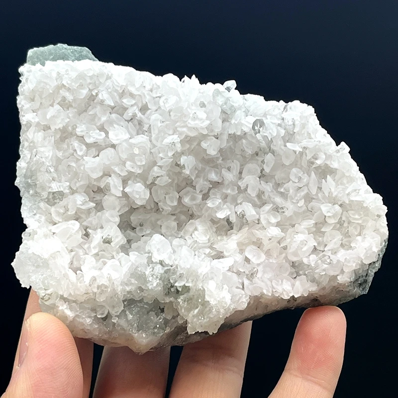 

100% Natural Crystal Cluster with Fluorescent Calcite Mineral Specimen Furniture Decoration Meditation Energy Healing Stone