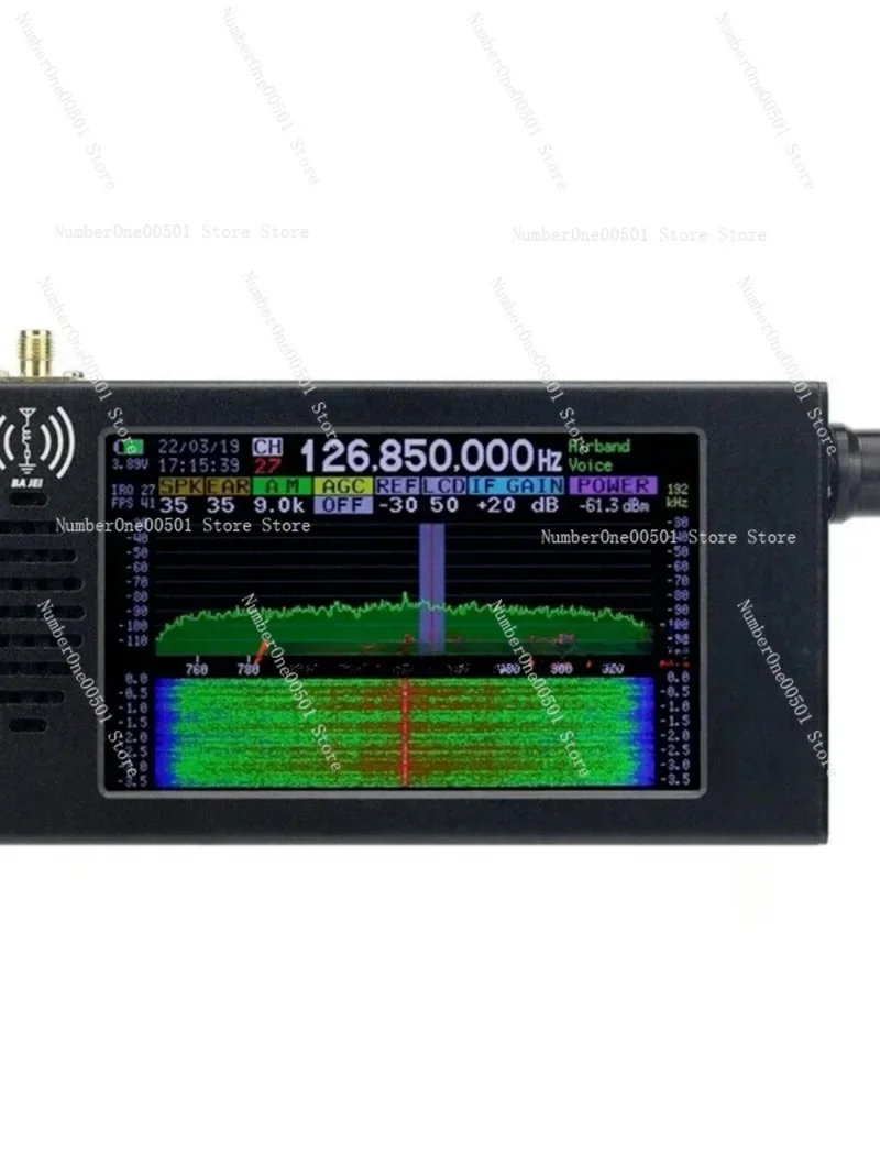 Подходит для алюминиевого цифрового радиоприемопередатчика SDR-101 с демодуляцией SDR DSP, CW/AM/SSB/FM/WFM.