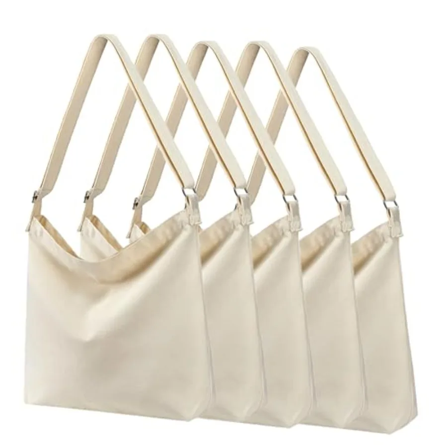 

Women's blank Size Canvas Crossbody Tote Handbags Shoulder Bag Hobo Casual Tote