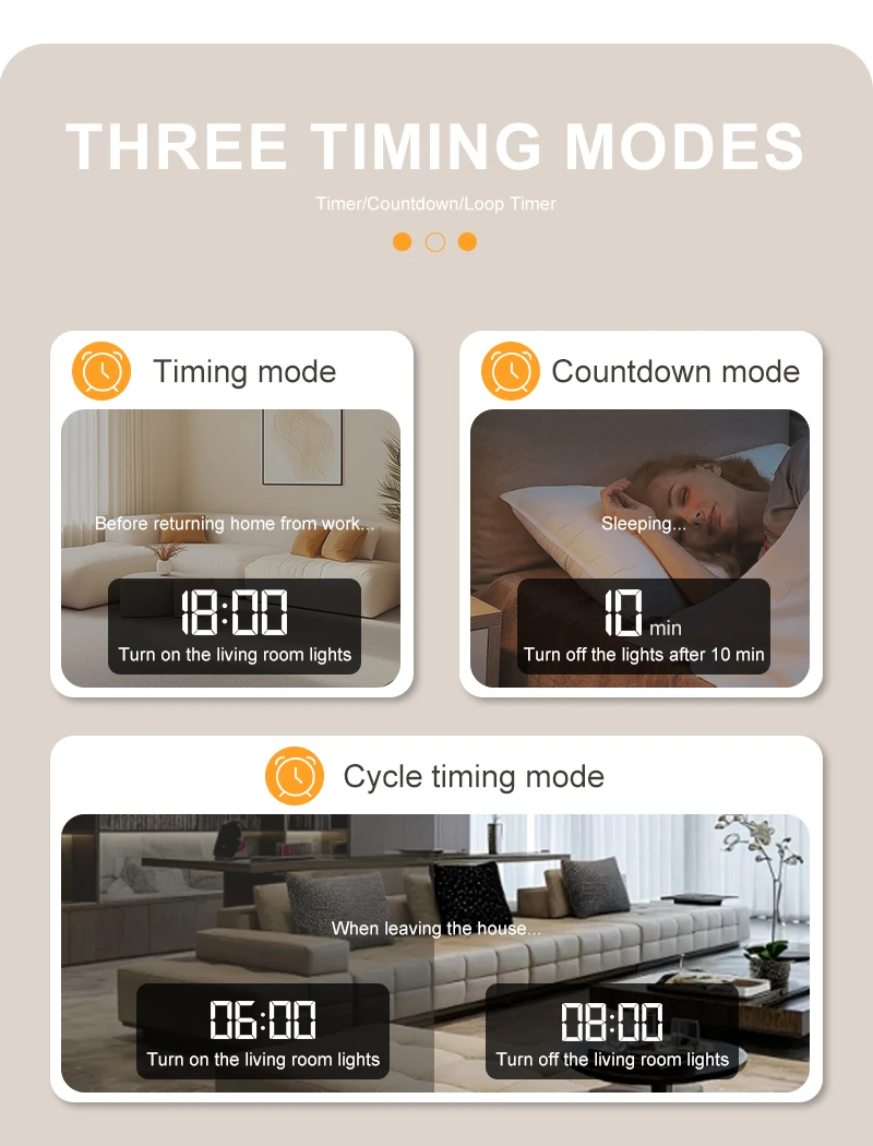 DIY GO Ewelink MCB Smart Home Schutz 1P+N 220V WLAN Smart Schalter Energiezähler kWh-Messung Leistungsschalter Timer Relais – Detail 8