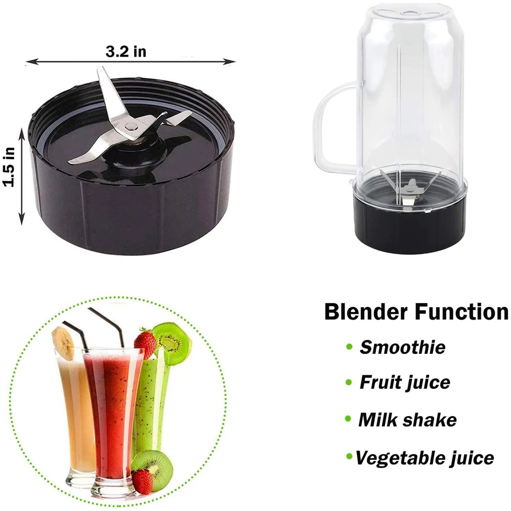 Juicing Accessories Replacement Parts for MB Blender Juicer Mixer, 250W MB-1001 Cross