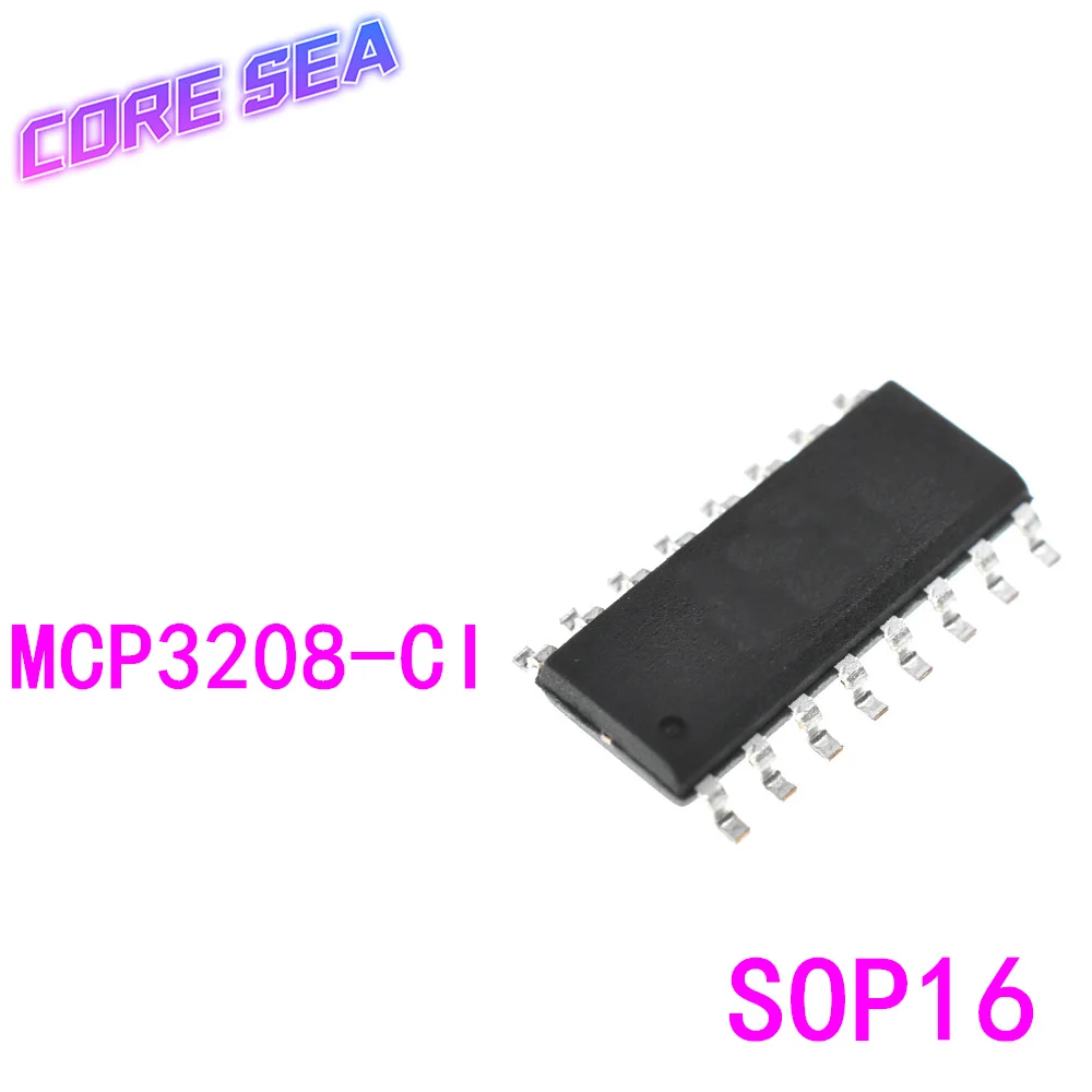 

10PCS MCP3208-CI/SL MCP3208-BI/SL MCP3208-C MCP3208-B SMT SOP16