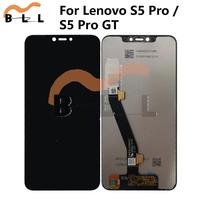 For Lenovo S5 Pro L58041 / S5 Pro GT L58091 LCD Display Touch Screen Sensor Panel Glass Digitizer Assembly Full LCD Replacement