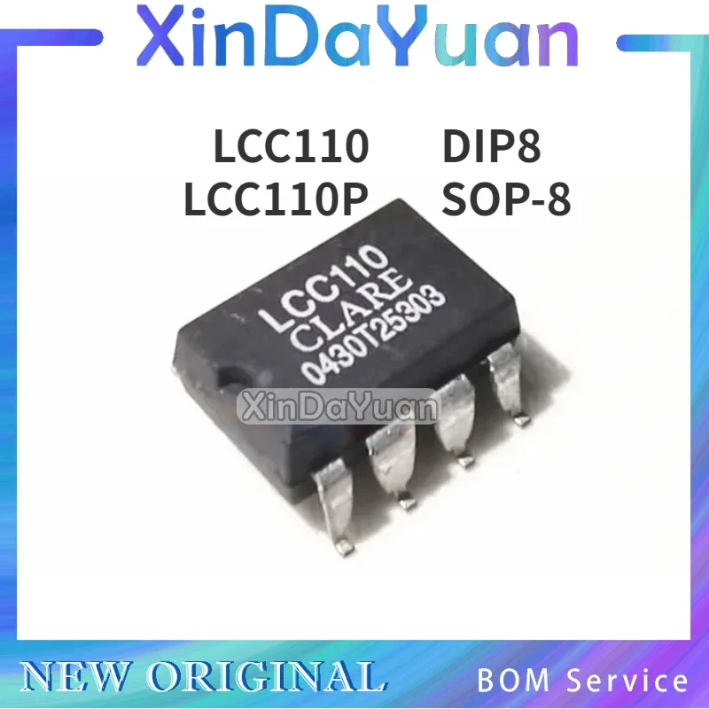 5 uds LCC110 DIP8 LCC110P SOP-8 relé de estado sólido