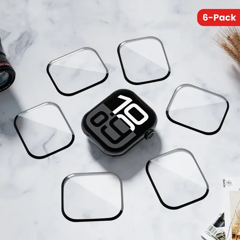 Screen Protector For Apple Watch s11 s10 46mm 44mm 41mm 45mm-42mm Soft Film iWatch Series 9-8-7-6 5 Se ultra 2 49mm Accessories