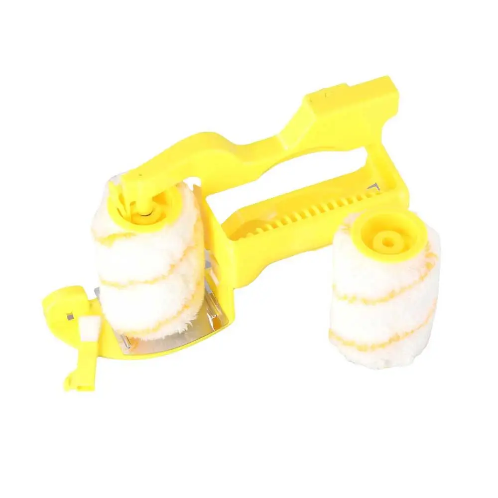 Time Saving Clean-Cut Paint Brush Hand-held Portable Wall Corner Brush Multiuse Plastic Hair Brush Wall