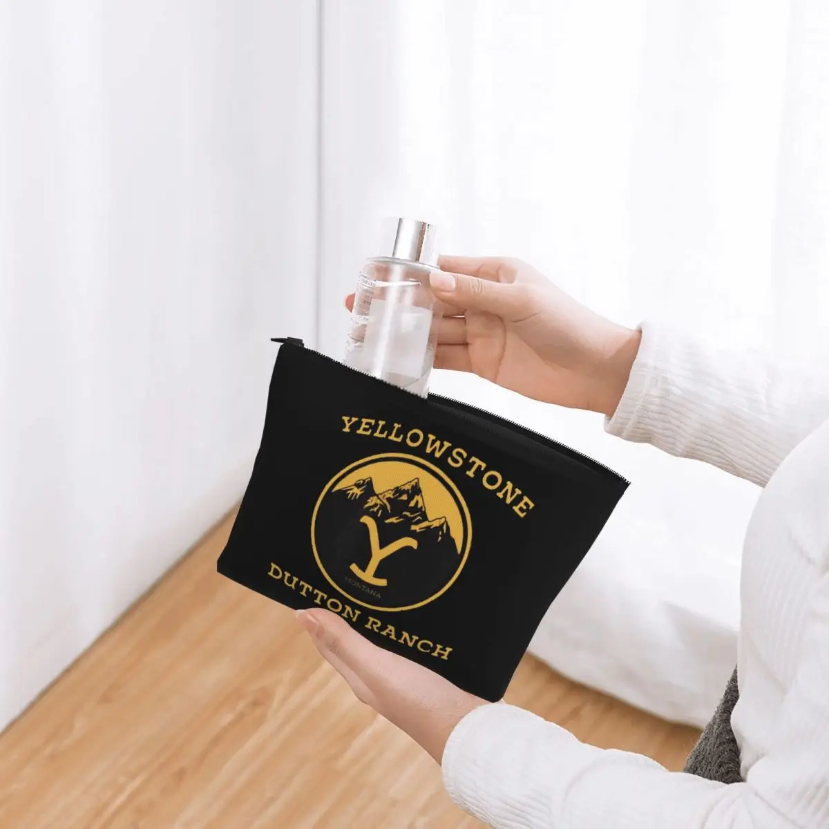 حقائب مستحضرات التجميل النسائية من يلوستون داتون رانش، حقيبة تنظيم المكياج للسفر، حقيبة تخزين أدوات الزينة Dopp Kit #6