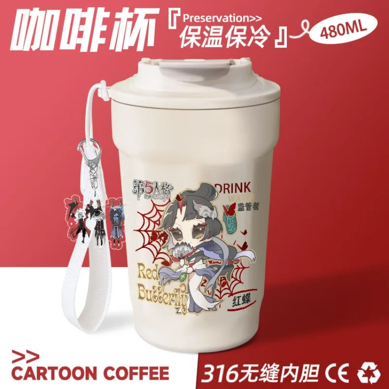 

Аниме-игра Identity V 2026: Костюмы Аэспа, Карла, Эли, Кларка, Нортона, Кэмпбелла и других. Милая термокружка из нержавеющей стали 316 Prezzie