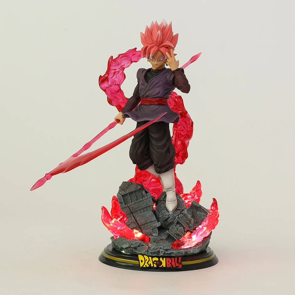 Goku czarna Super Saiyan róża Zamasu 26cm kolekcjonerska figura dekoracyjna kolekcja pcv lalki