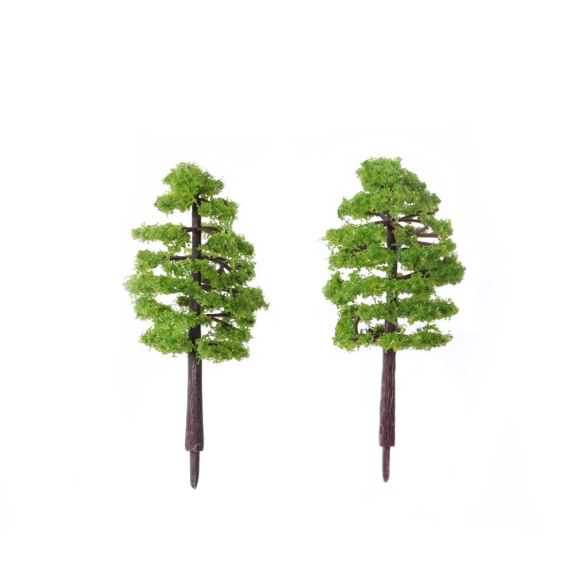 10pcs Simulation Tree Mini Trees For Terrarium Micro Landscape Garden Decorations Fairy Party Decoration Incense
