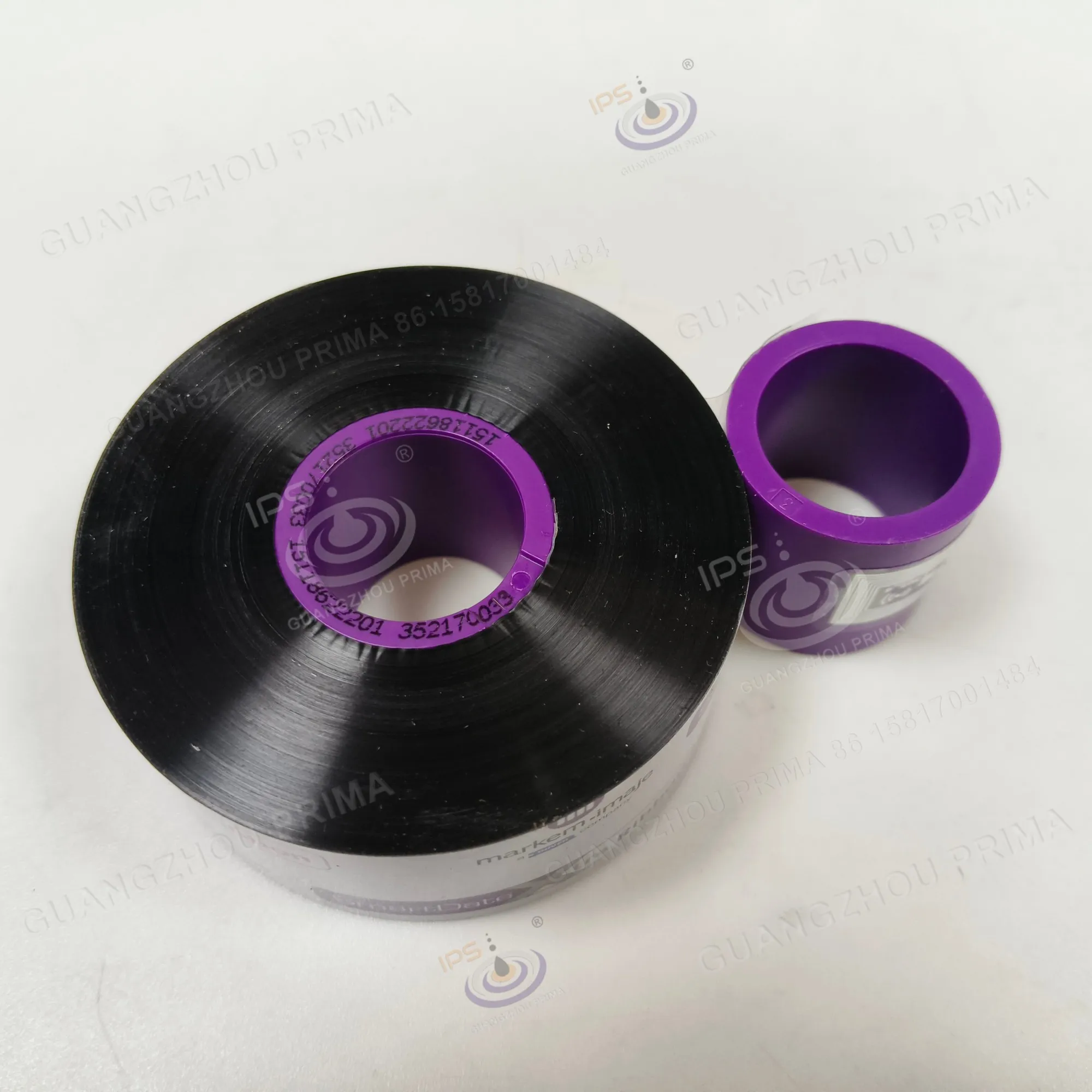 شريط نقل حراري للطابعة X30 3521 813521070033BK 3521 شريط أسود 33 مم × 700 م 15 لفات/حافظة ماركيم أصلية