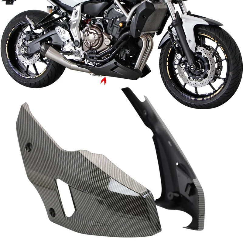 

Спойлер двигателя для YAMAHA MT-07, нижний обтекатель, защитная панель рамы MT07 FZ07 FZ-07 Tracer 700 2014-2024 мотоцикла