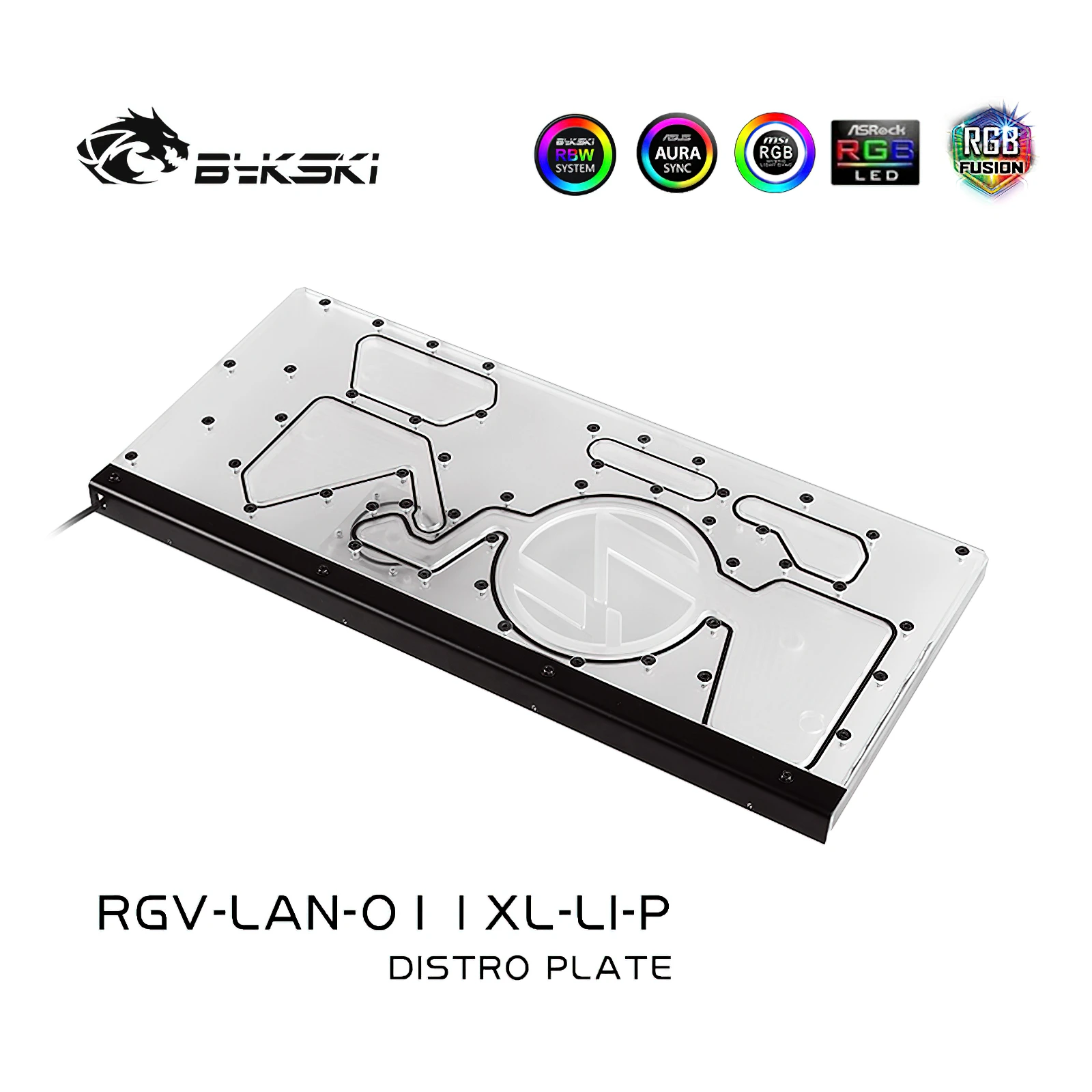 Bykski-Placa de reserva astro para chasis dinámico Lianli, PC-O11, RGV-LAN-O11XL-LI-P