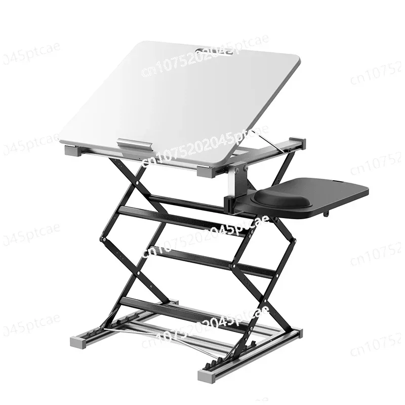 

Standing Laptop Height-adjustable Desk Folding Desktop Height-adjustable Frame and Eye-level Stand Laptop Parts Accessories