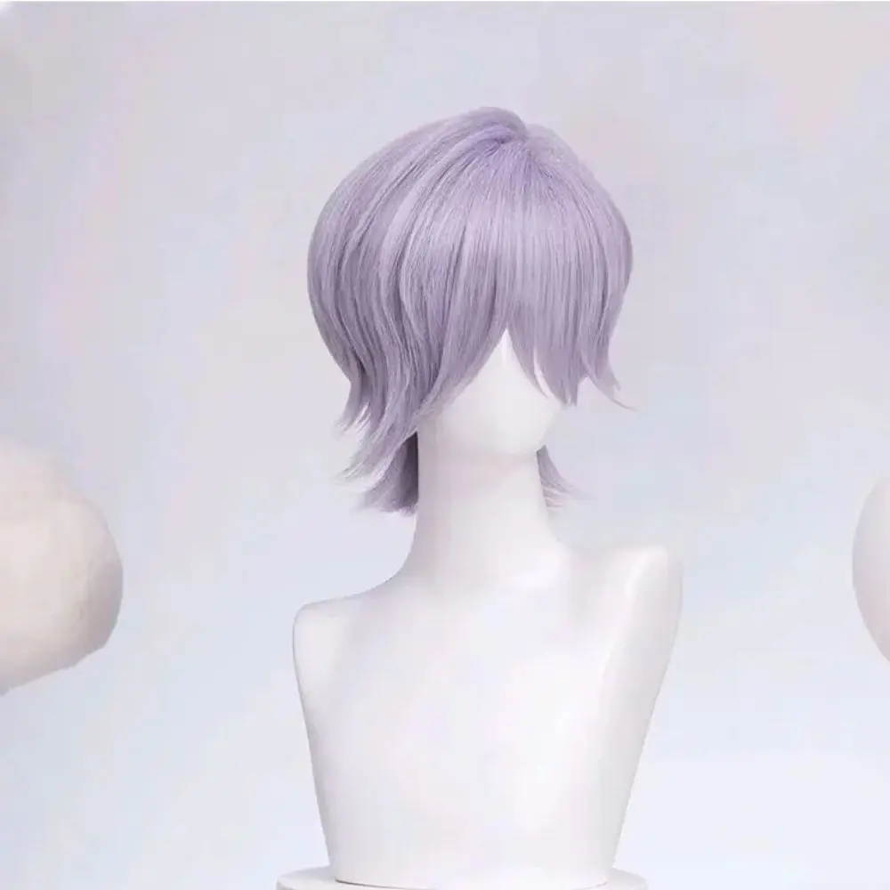 Kpop Demon Hunters Saja Boys Jinu Baby Abby Mystery Romance Cosplay Wig for Men Hair With Free Wig Cap Halloween Accessories