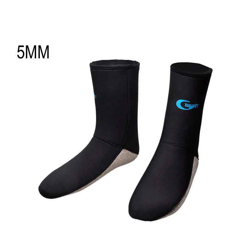 

5MM Neoprene Outdoor Water Sports Snorkeling Spearfishing Swim Socks Scuba Keep Warm Kayaking Drifting Beach Diving Socks