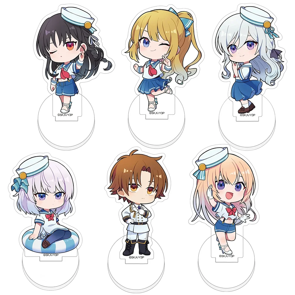 “Classroom of the Elite” 10cm Chibi Acrylic Stand keychain Ayanokoji Kiyotaka Anime Figure Desk Decor Collection Birthday Gift